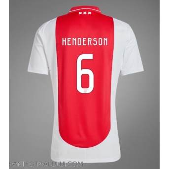 Ajax Jordan Henderson #6 Tricou Fotbal Replică 2024-25 Barbati Acasa